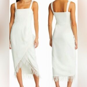 Sailor feathered dress size L